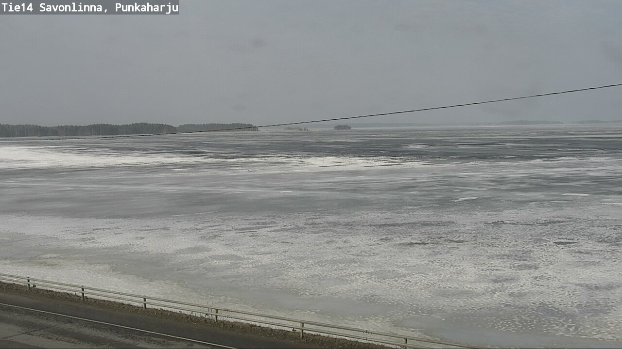 Weather Camera Image Road 14 Savonlinna, Punkaharju, Savonlinna, Etelä-Savo
