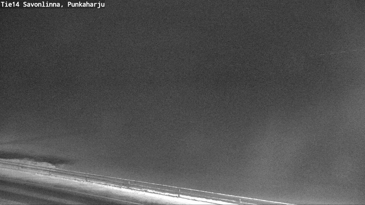 Weather Camera Image Väg 14 Savonlinna, Punkaharju, Savonlinna, Etelä-Savo