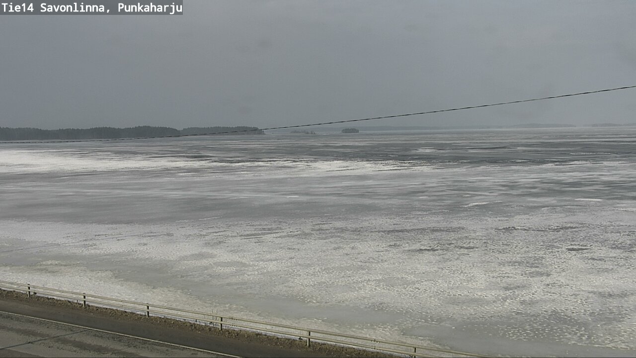 Weather Camera Image Road 14 Savonlinna, Punkaharju, Savonlinna, Etelä-Savo