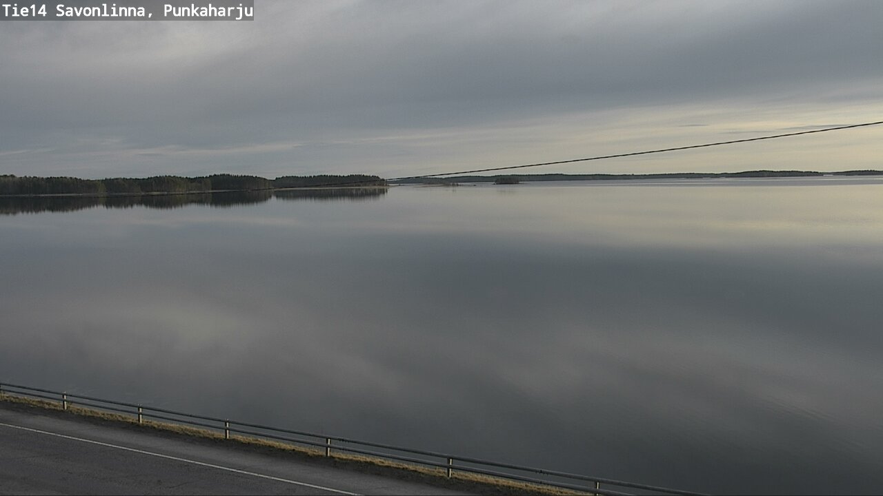 Weather Camera Image Road 14 Savonlinna, Punkaharju, Savonlinna, Etelä-Savo