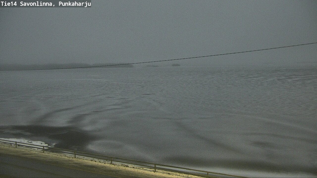 Weather Camera Image Väg 14 Savonlinna, Punkaharju, Savonlinna, Etelä-Savo