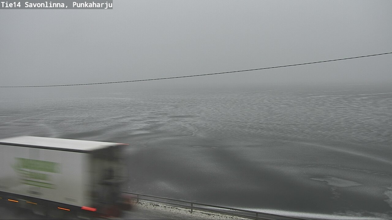 Weather Camera Image Väg 14 Savonlinna, Punkaharju, Savonlinna, Etelä-Savo