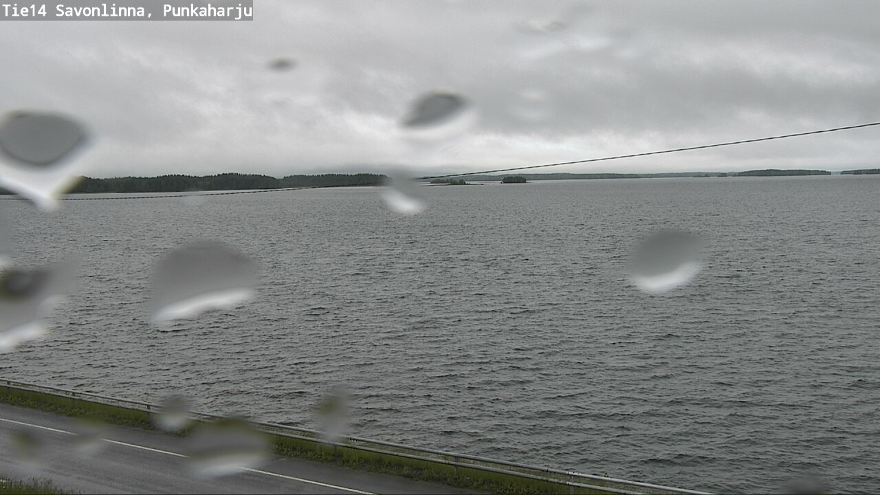 Weather Camera Image Road 14 Savonlinna, Punkaharju, Savonlinna, Etelä-Savo