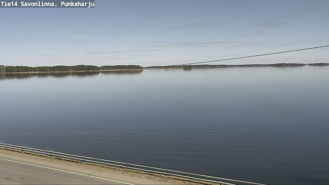 Weather Camera Image Road 14 Savonlinna, Punkaharju, Savonlinna, Etelä-Savo