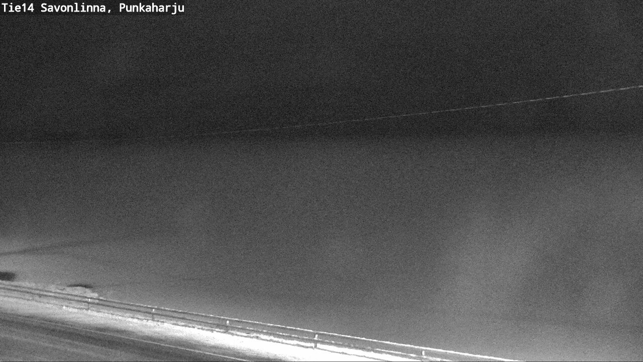 Weather Camera Image Väg 14 Savonlinna, Punkaharju, Savonlinna, Etelä-Savo