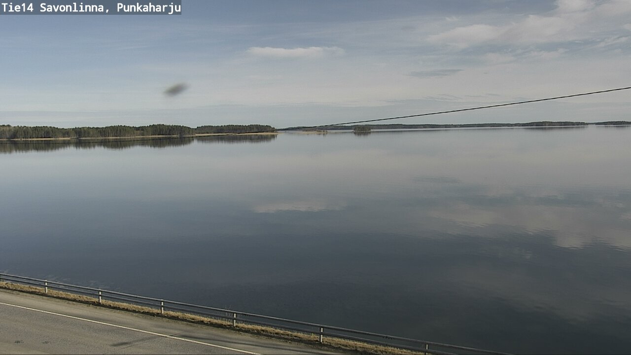 Weather Camera Image Väg 14 Savonlinna, Punkaharju, Savonlinna, Etelä-Savo