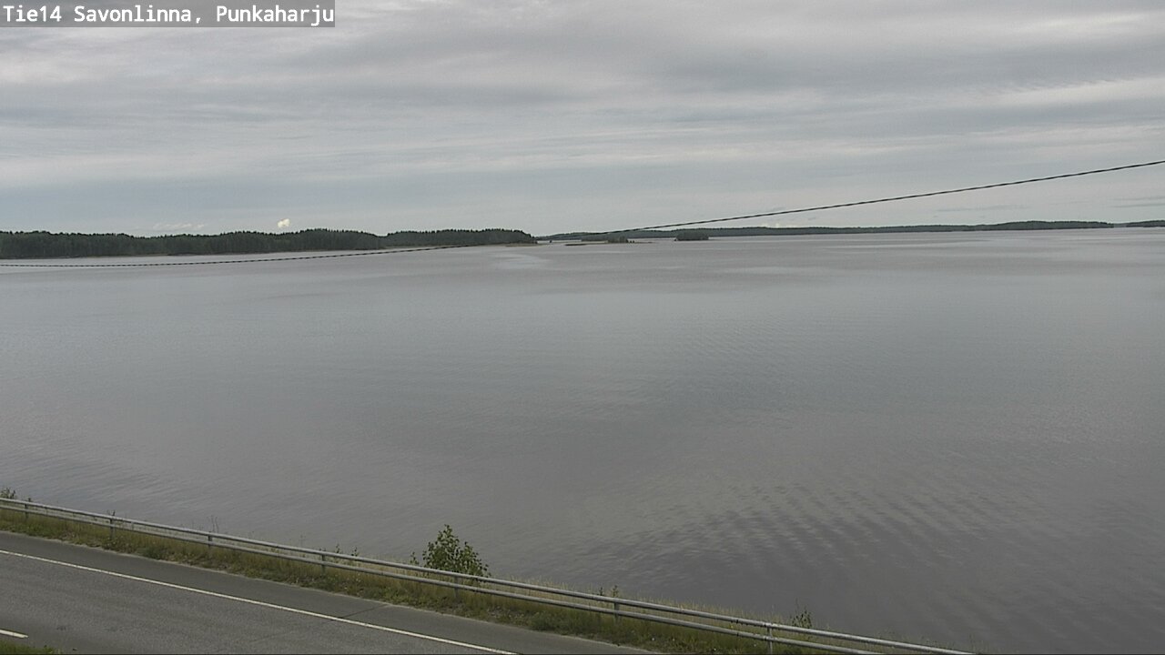 Weather Camera Image Road 14 Savonlinna, Punkaharju, Savonlinna, Etelä-Savo