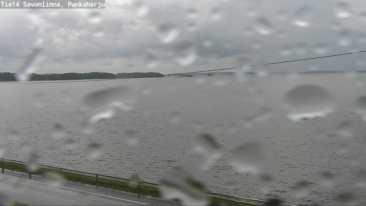 Weather Camera Image Road 14 Savonlinna, Punkaharju, Savonlinna, Etelä-Savo