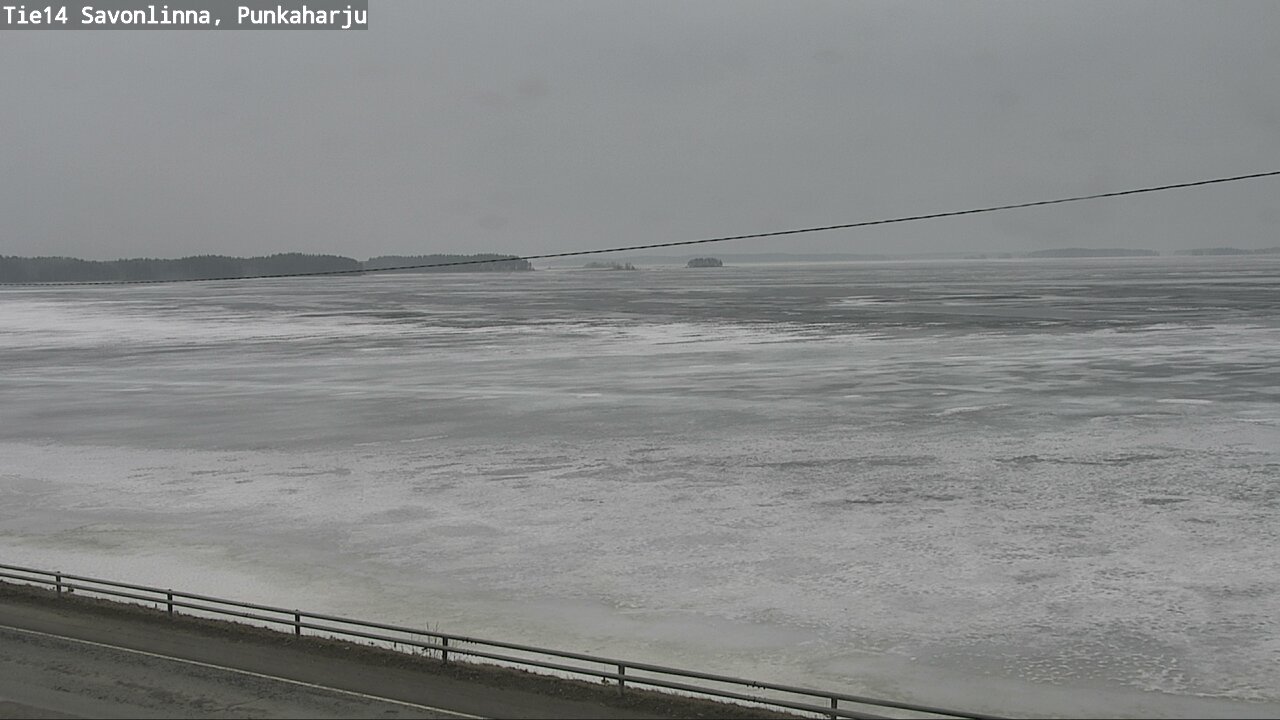 Weather Camera Image Väg 14 Savonlinna, Punkaharju, Savonlinna, Etelä-Savo