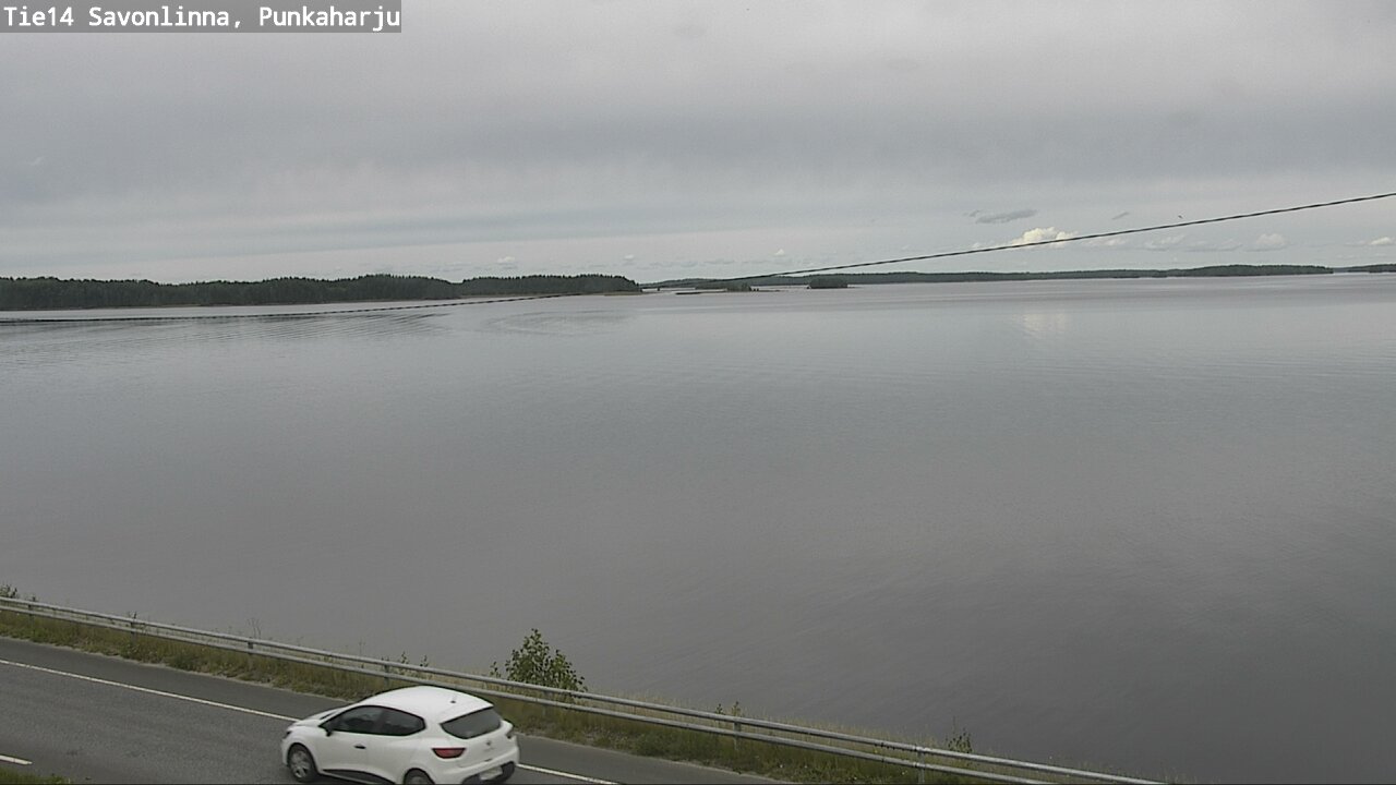 Weather Camera Image Road 14 Savonlinna, Punkaharju, Savonlinna, Etelä-Savo
