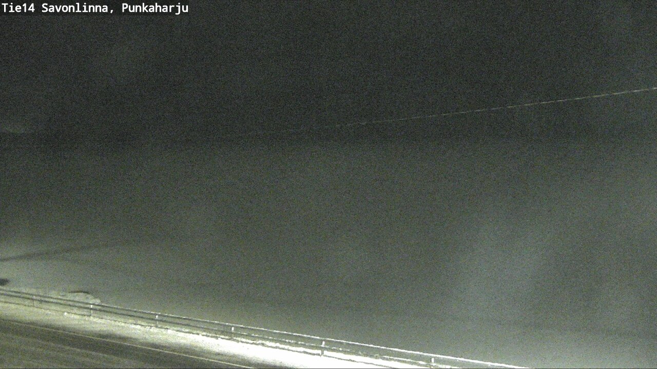 Weather Camera Image Väg 14 Savonlinna, Punkaharju, Savonlinna, Etelä-Savo