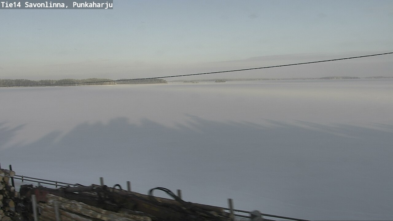 Weather Camera Image Road 14 Savonlinna, Punkaharju, Savonlinna, Etelä-Savo