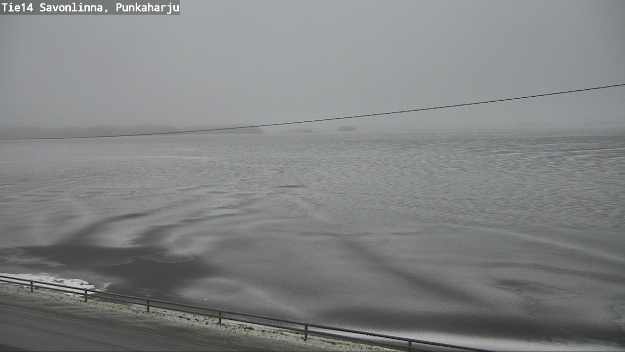 Weather Camera Image Väg 14 Savonlinna, Punkaharju, Savonlinna, Etelä-Savo