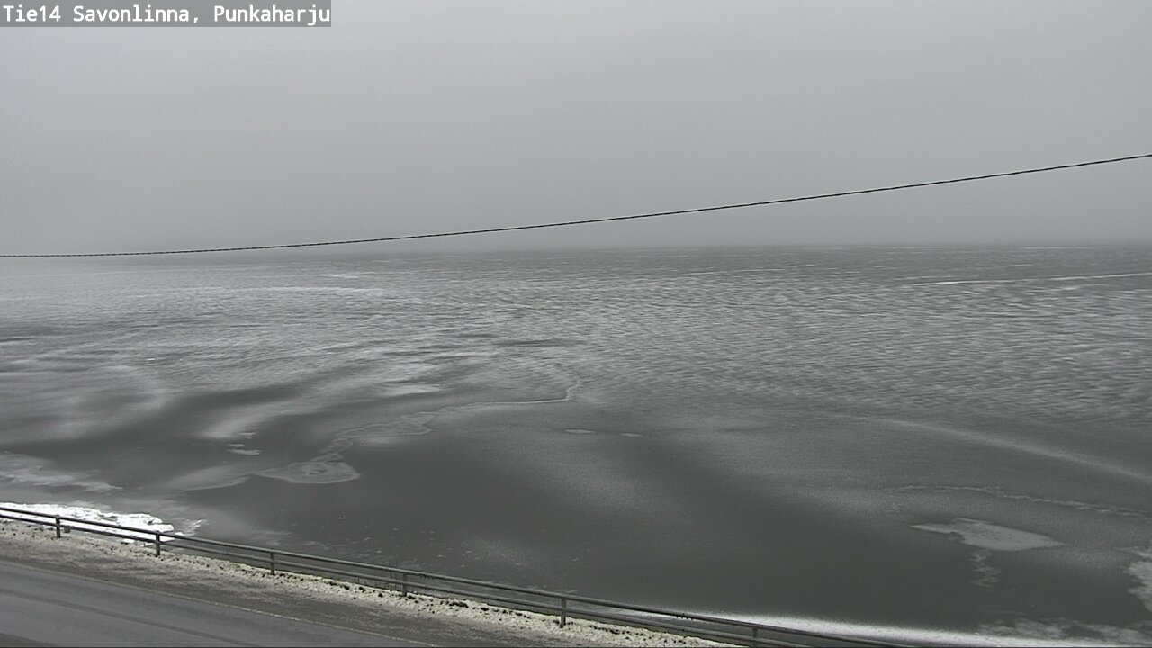 Weather Camera Image Väg 14 Savonlinna, Punkaharju, Savonlinna, Etelä-Savo