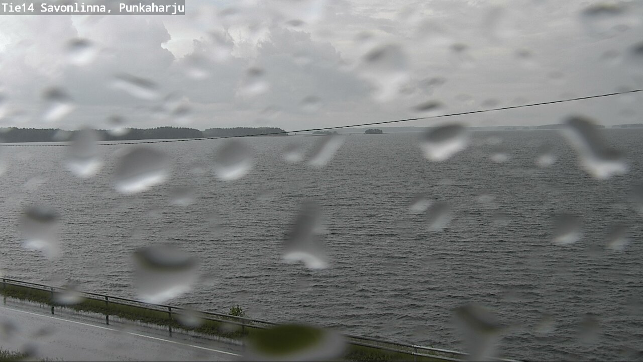 Weather Camera Image Väg 14 Savonlinna, Punkaharju, Savonlinna, Etelä-Savo