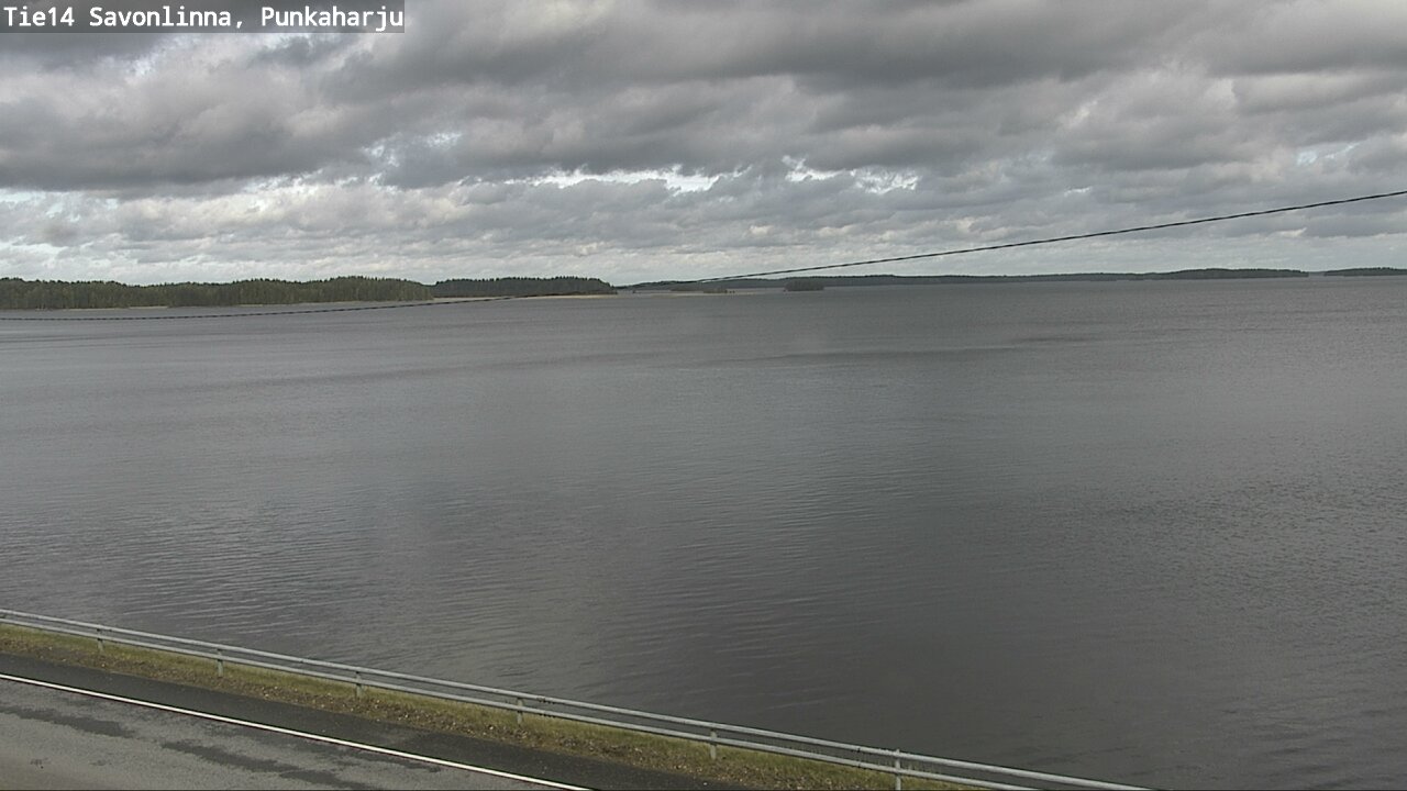 Weather Camera Image Road 14 Savonlinna, Punkaharju, Savonlinna, Etelä-Savo