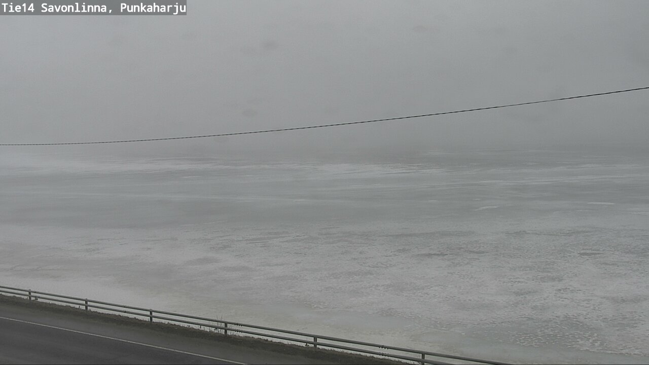 Weather Camera Image Road 14 Savonlinna, Punkaharju, Savonlinna, Etelä-Savo