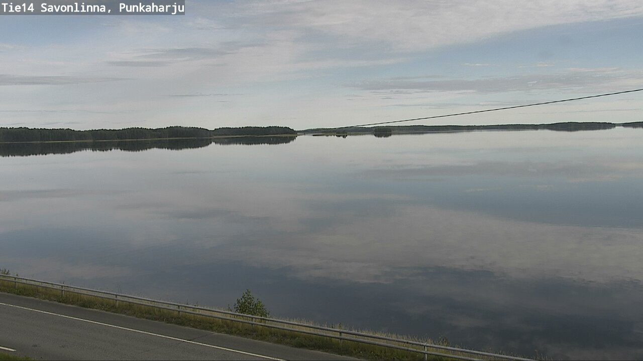 Weather Camera Image Road 14 Savonlinna, Punkaharju, Savonlinna, Etelä-Savo