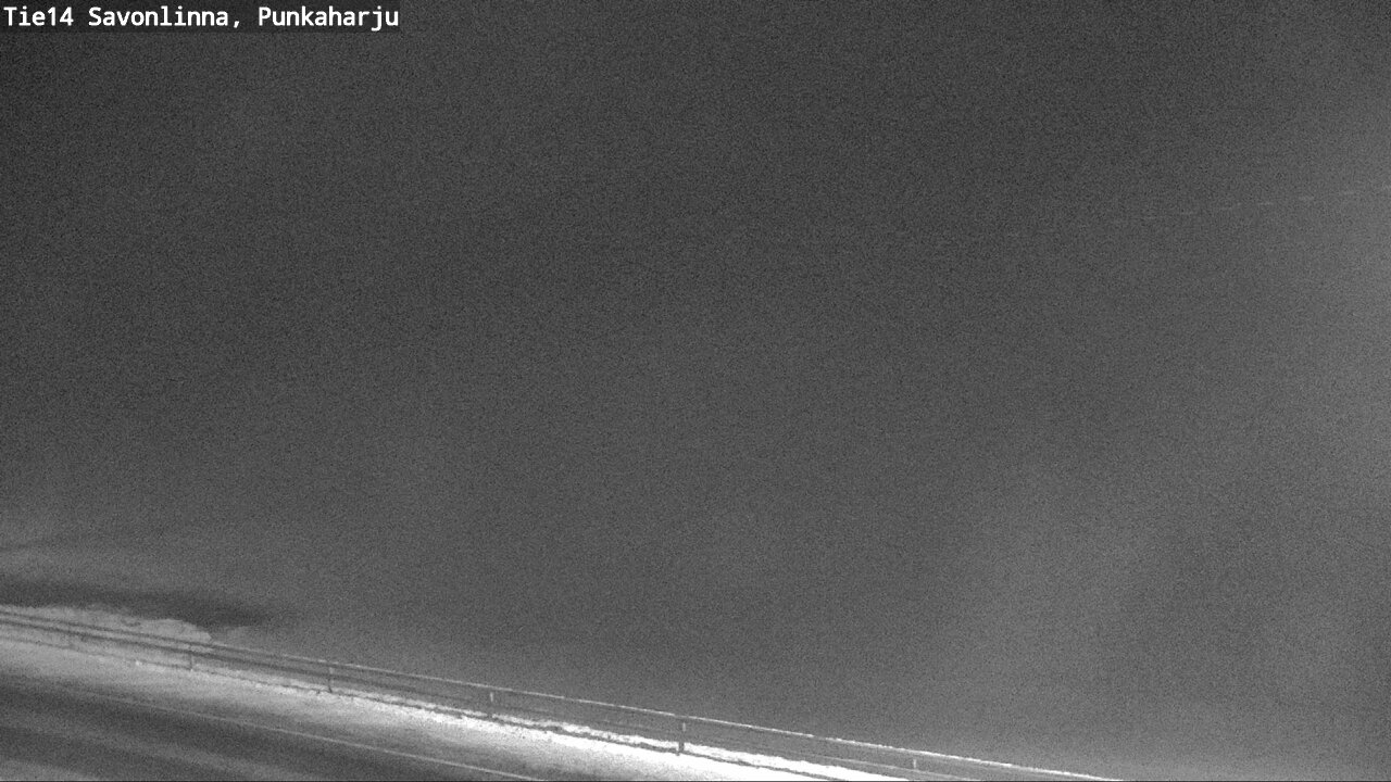 Weather Camera Image Väg 14 Savonlinna, Punkaharju, Savonlinna, Etelä-Savo