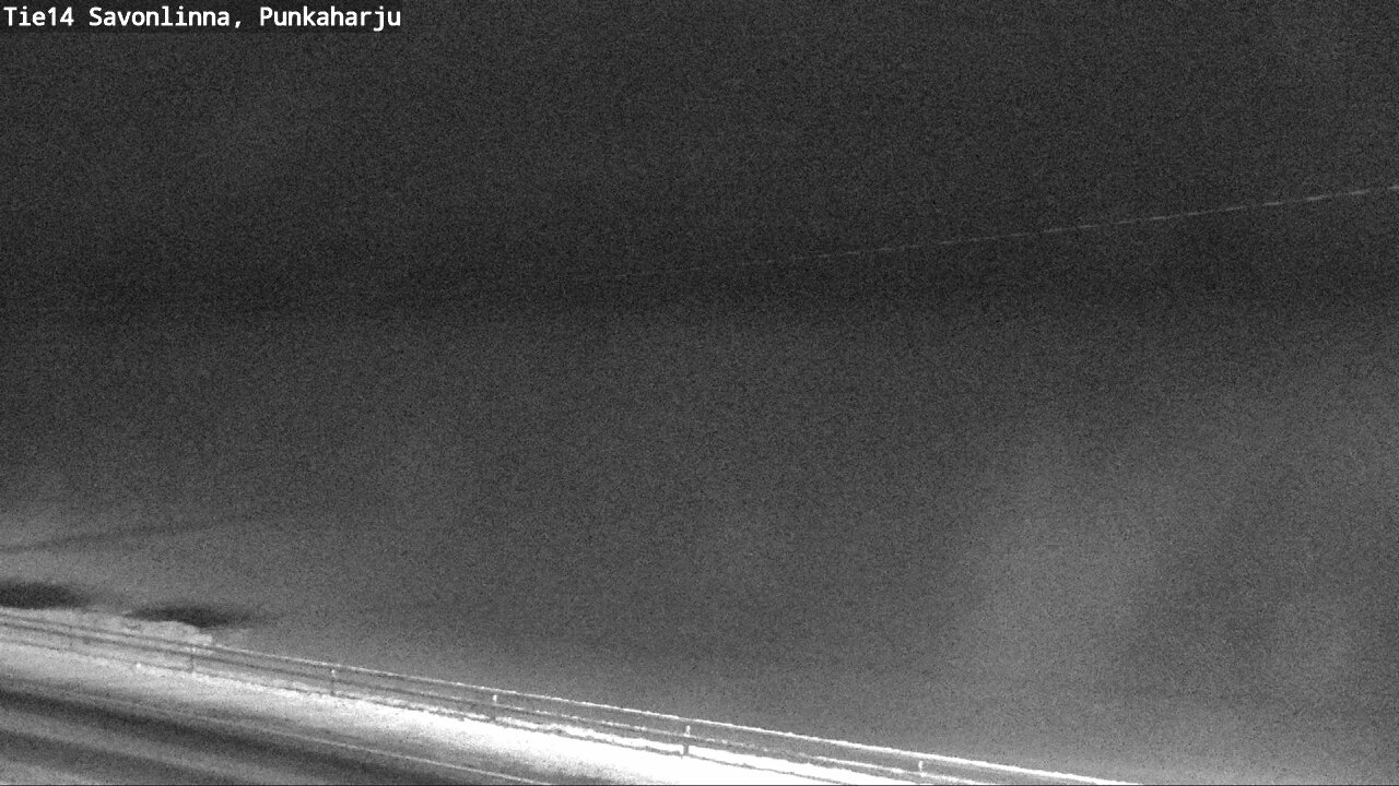 Weather Camera Image Väg 14 Savonlinna, Punkaharju, Savonlinna, Etelä-Savo