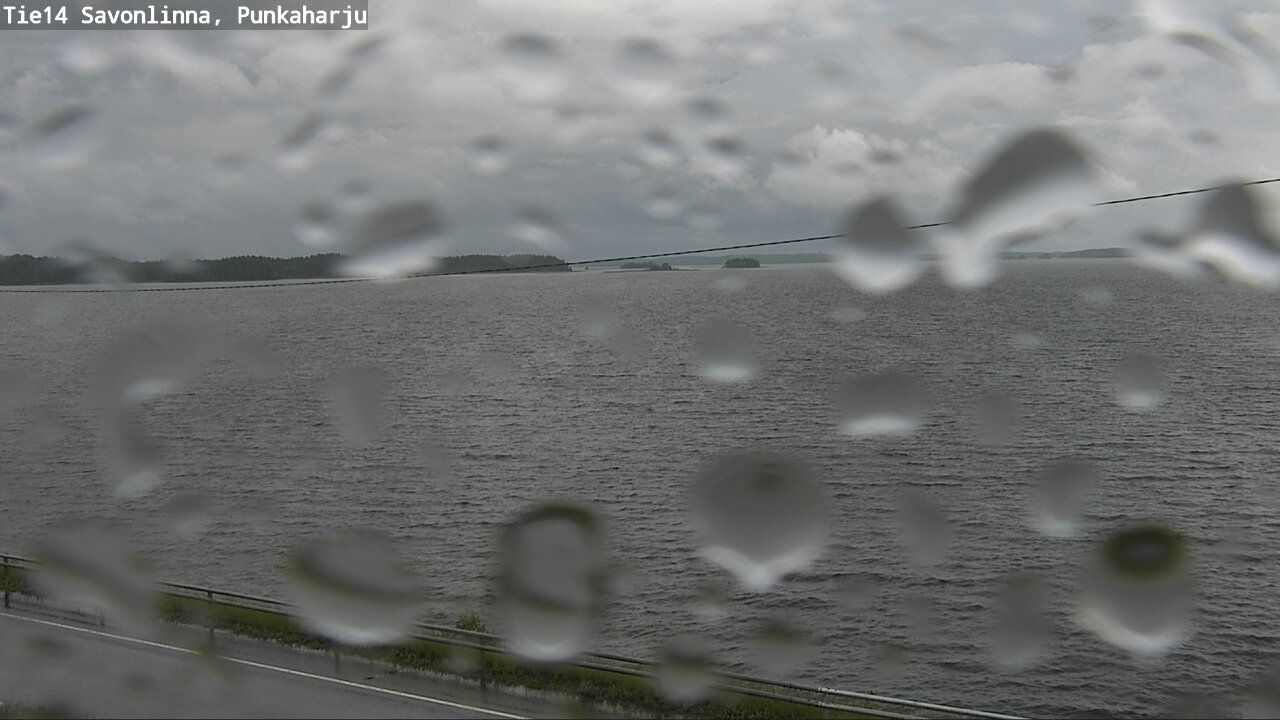 Weather Camera Image Väg 14 Savonlinna, Punkaharju, Savonlinna, Etelä-Savo