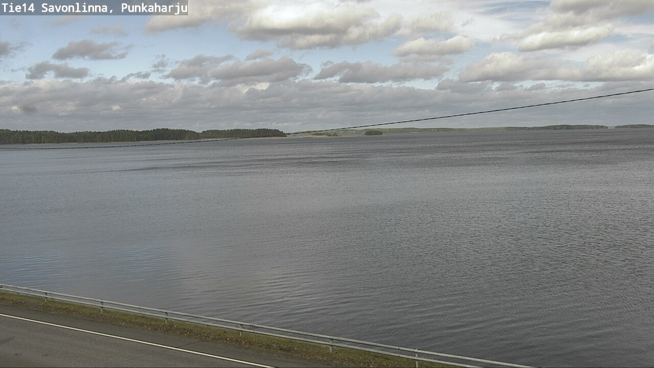 Weather Camera Image Road 14 Savonlinna, Punkaharju, Savonlinna, Etelä-Savo