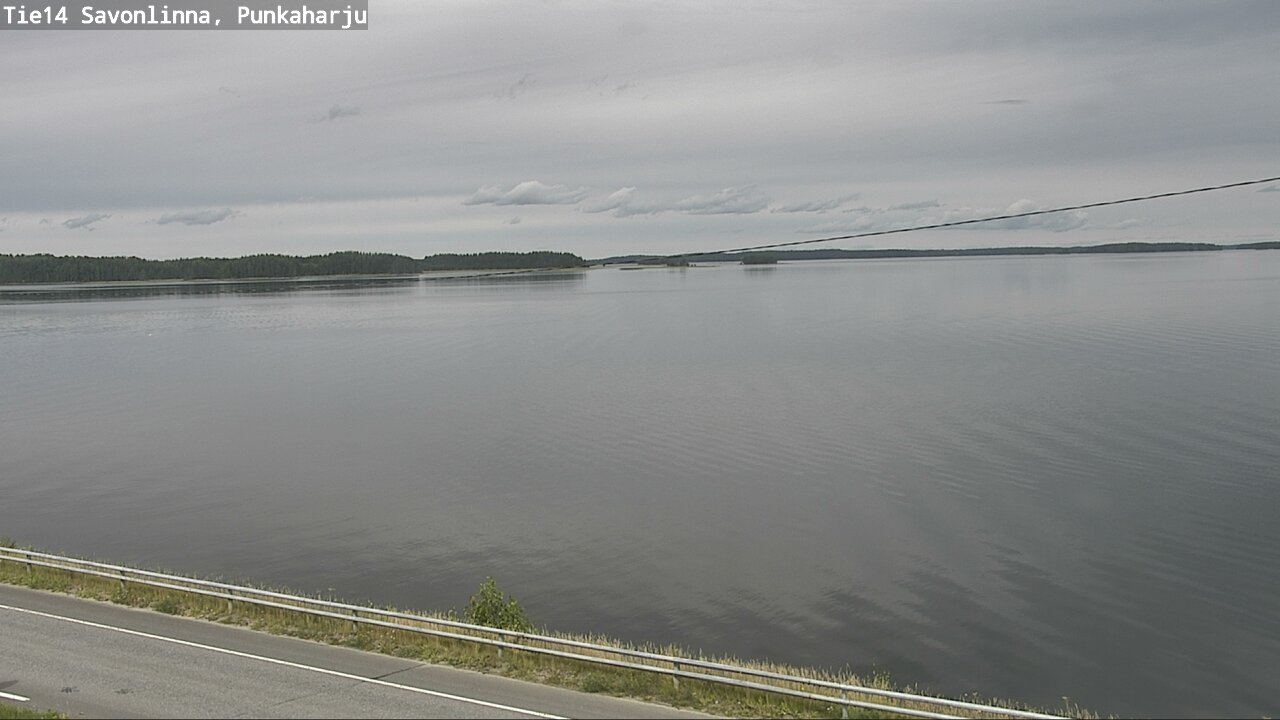 Weather Camera Image Road 14 Savonlinna, Punkaharju, Savonlinna, Etelä-Savo