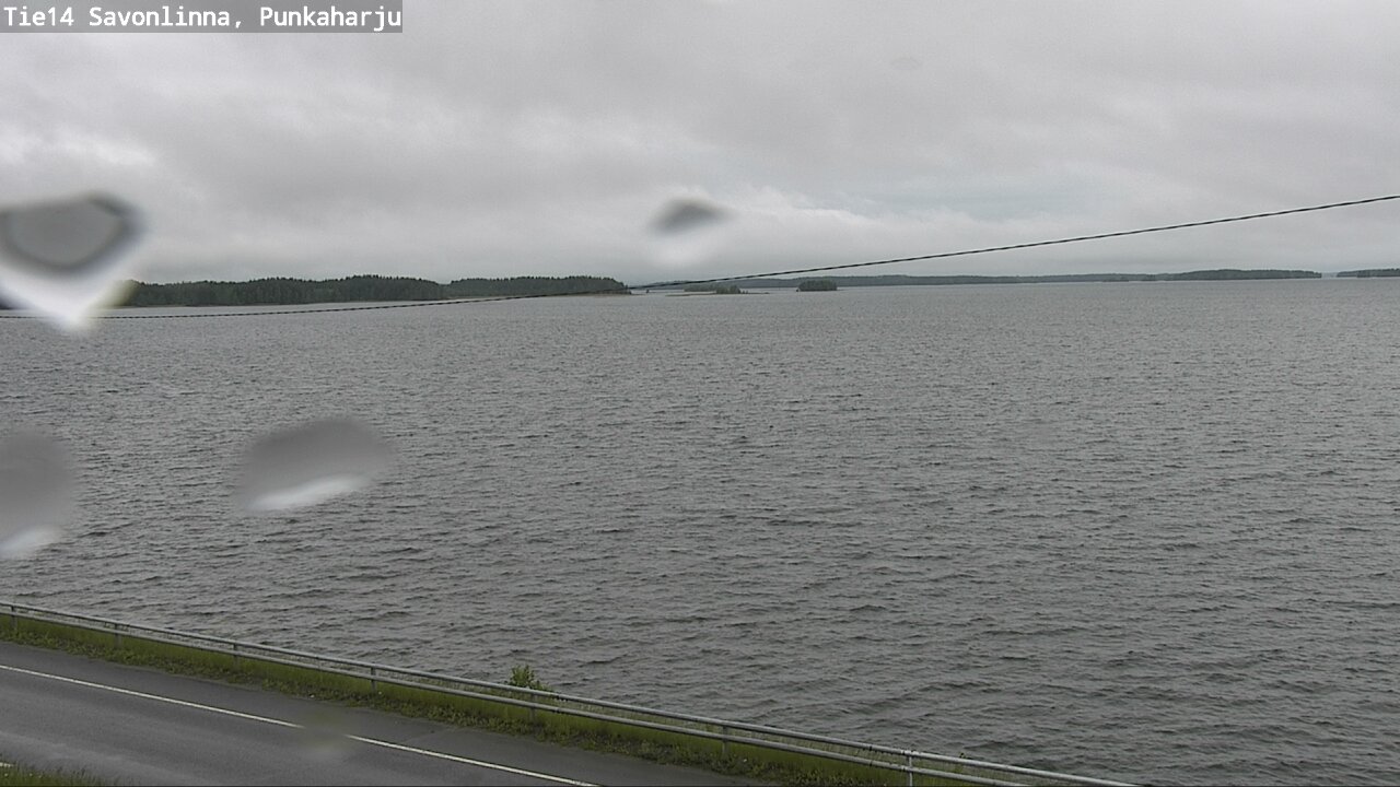 Weather Camera Image Road 14 Savonlinna, Punkaharju, Savonlinna, Etelä-Savo
