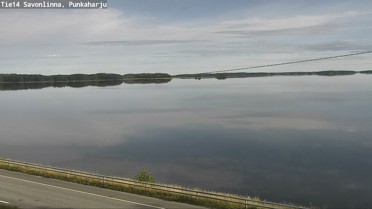 Weather Camera Image Road 14 Savonlinna, Punkaharju, Savonlinna, Etelä-Savo