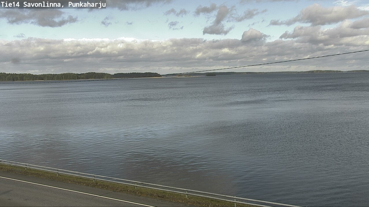 Weather Camera Image Road 14 Savonlinna, Punkaharju, Savonlinna, Etelä-Savo