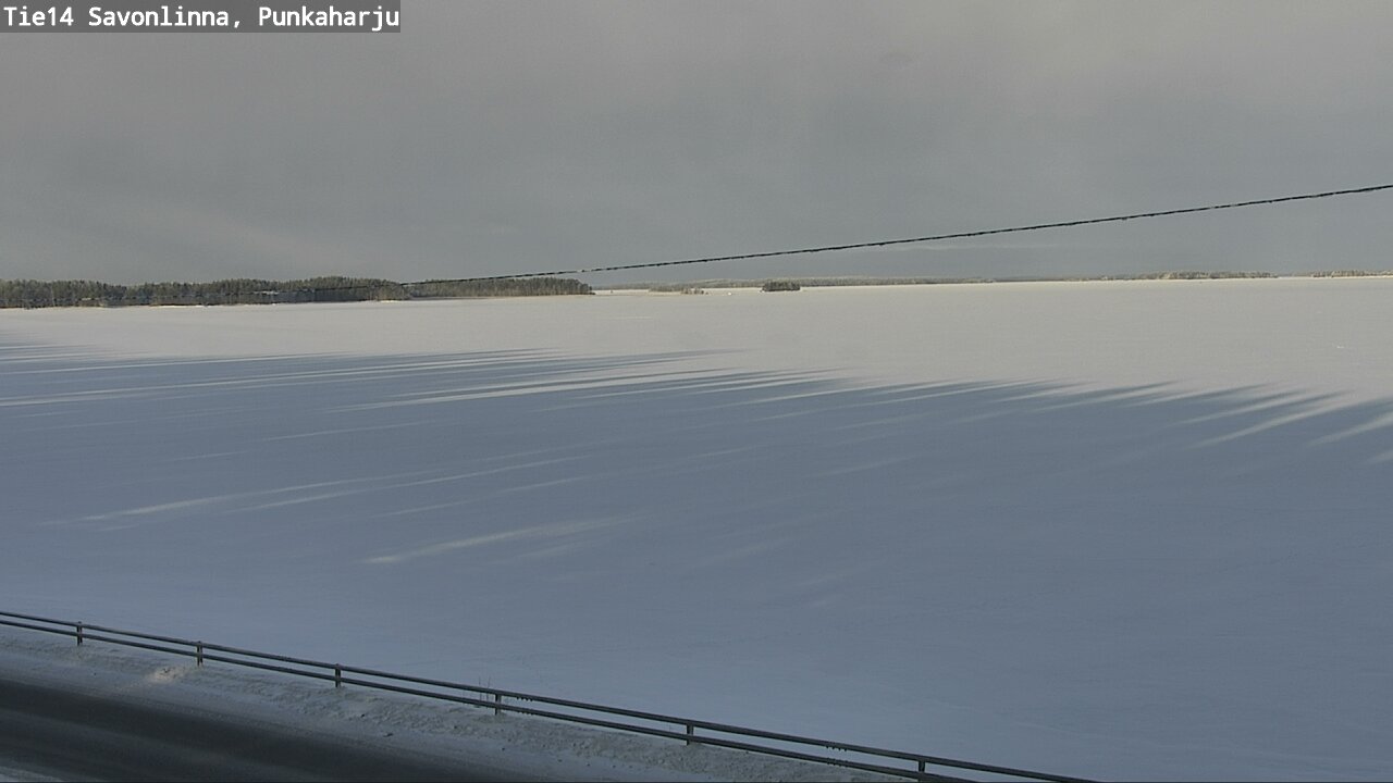 Weather Camera Image Road 14 Savonlinna, Punkaharju, Savonlinna, Etelä-Savo
