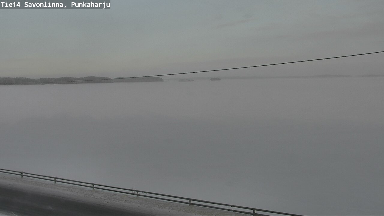 Weather Camera Image Road 14 Savonlinna, Punkaharju, Savonlinna, Etelä-Savo