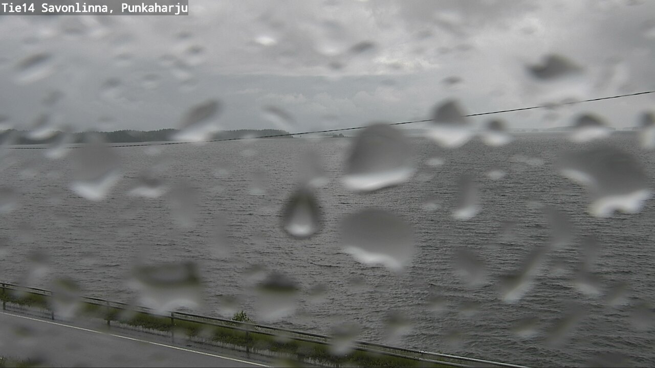 Weather Camera Image Väg 14 Savonlinna, Punkaharju, Savonlinna, Etelä-Savo