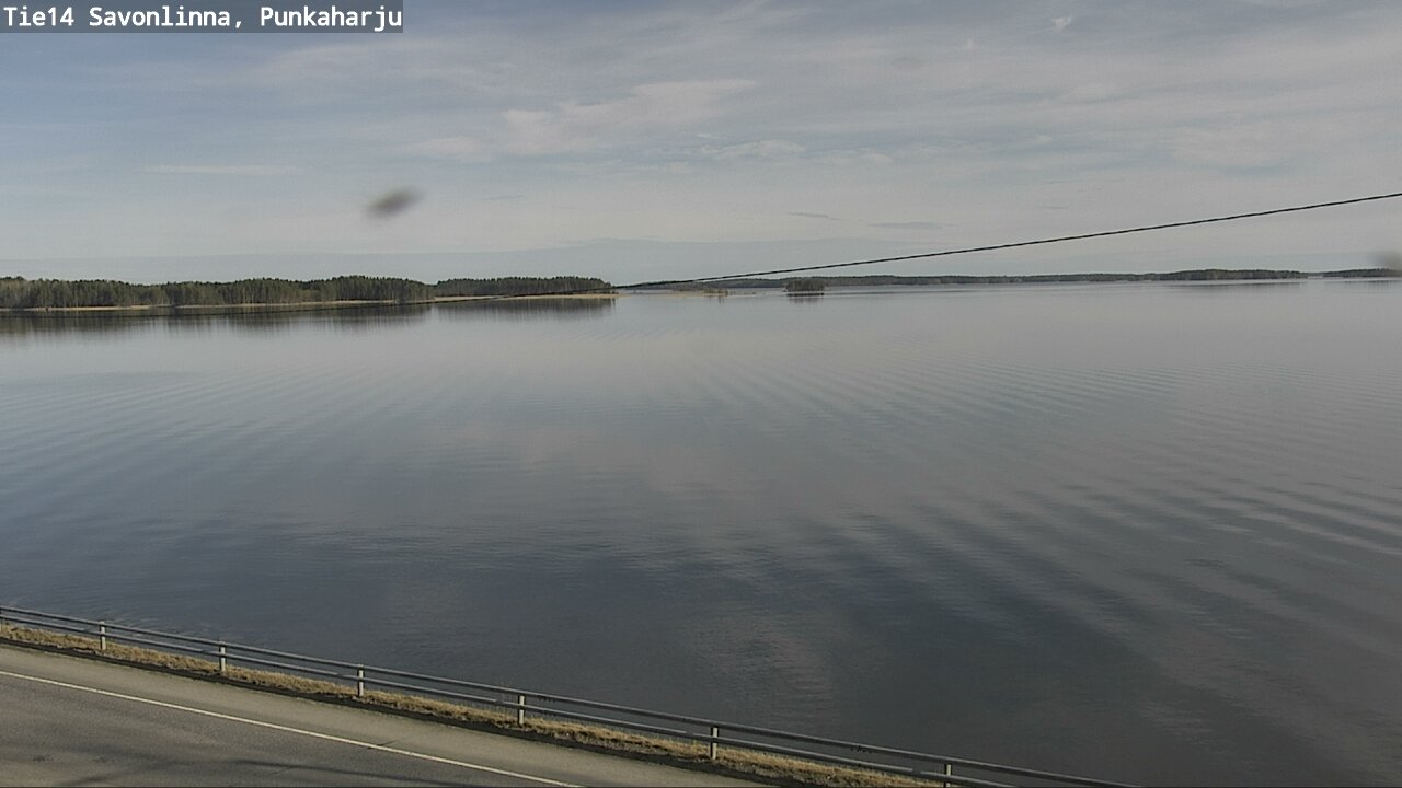 Weather Camera Image Väg 14 Savonlinna, Punkaharju, Savonlinna, Etelä-Savo