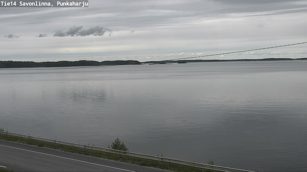Weather Camera Image Road 14 Savonlinna, Punkaharju, Savonlinna, Etelä-Savo