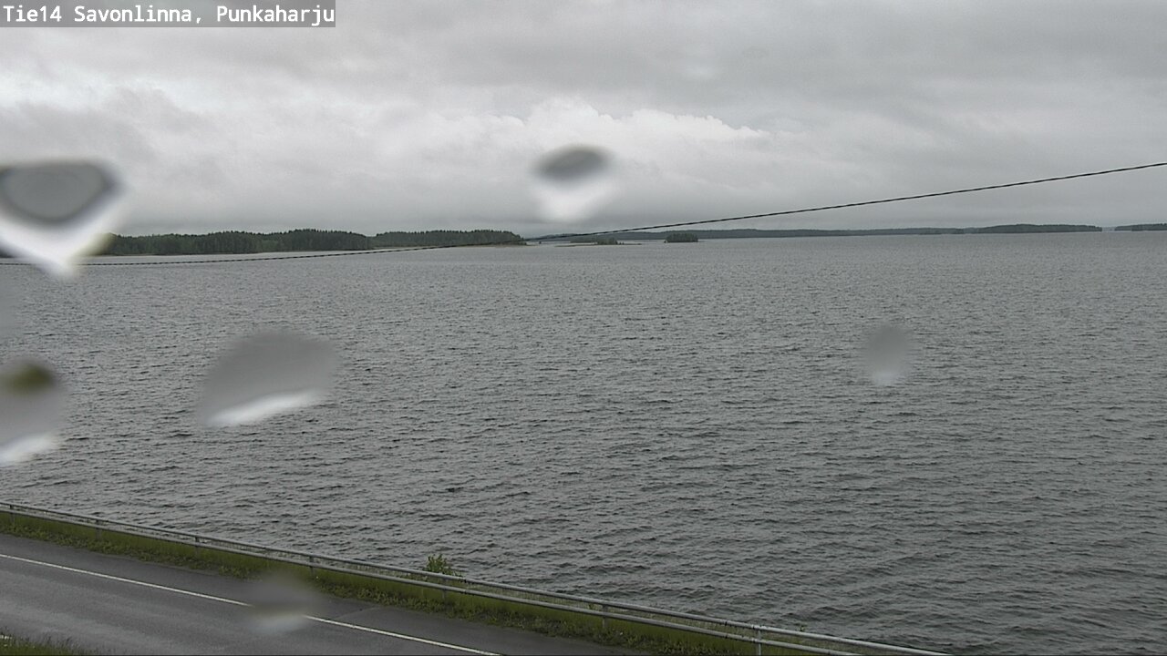 Weather Camera Image Road 14 Savonlinna, Punkaharju, Savonlinna, Etelä-Savo