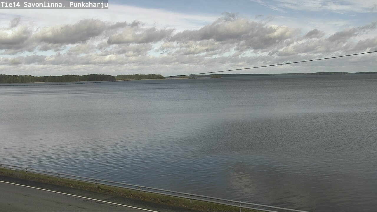 Weather Camera Image Road 14 Savonlinna, Punkaharju, Savonlinna, Etelä-Savo