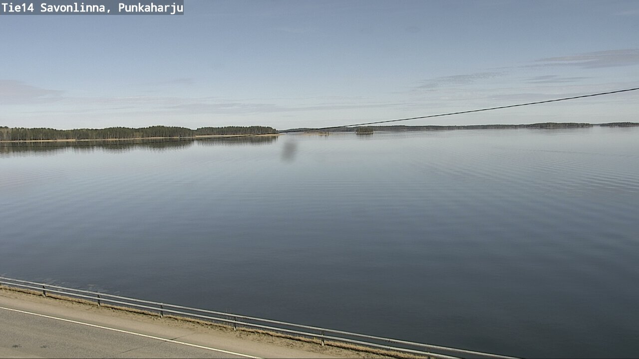 Weather Camera Image Road 14 Savonlinna, Punkaharju, Savonlinna, Etelä-Savo