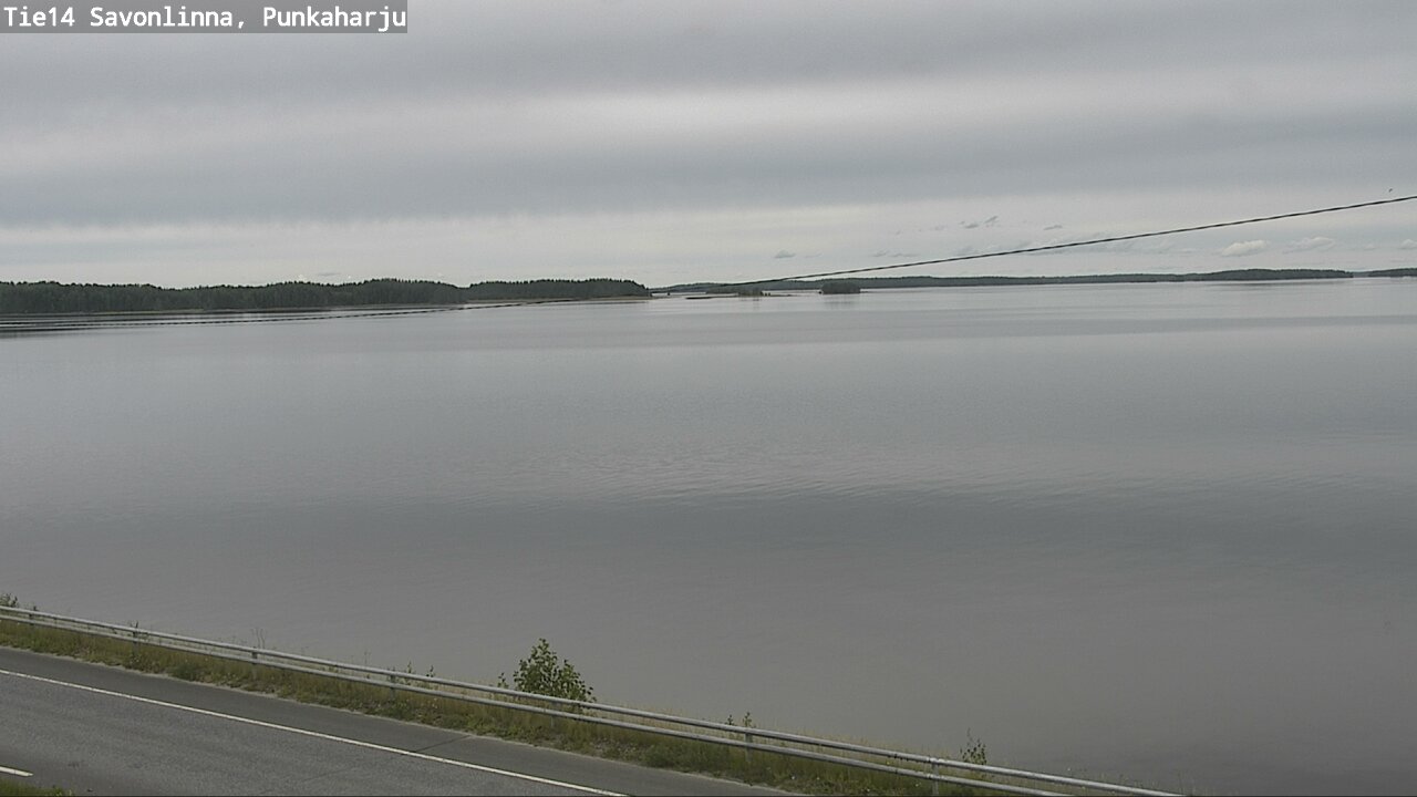 Weather Camera Image Road 14 Savonlinna, Punkaharju, Savonlinna, Etelä-Savo