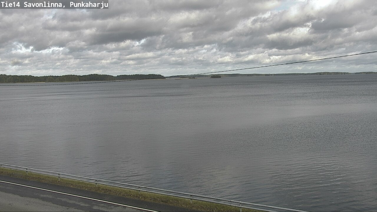 Weather Camera Image Road 14 Savonlinna, Punkaharju, Savonlinna, Etelä-Savo