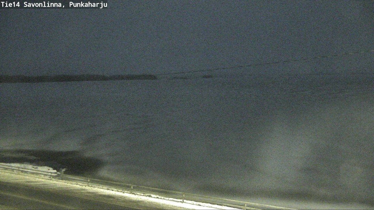 Weather Camera Image Väg 14 Savonlinna, Punkaharju, Savonlinna, Etelä-Savo