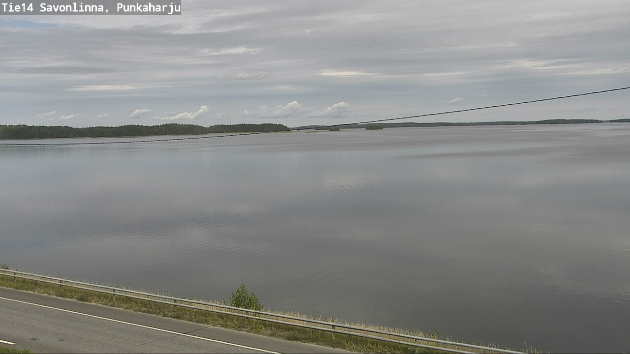 Weather Camera Image Road 14 Savonlinna, Punkaharju, Savonlinna, Etelä-Savo
