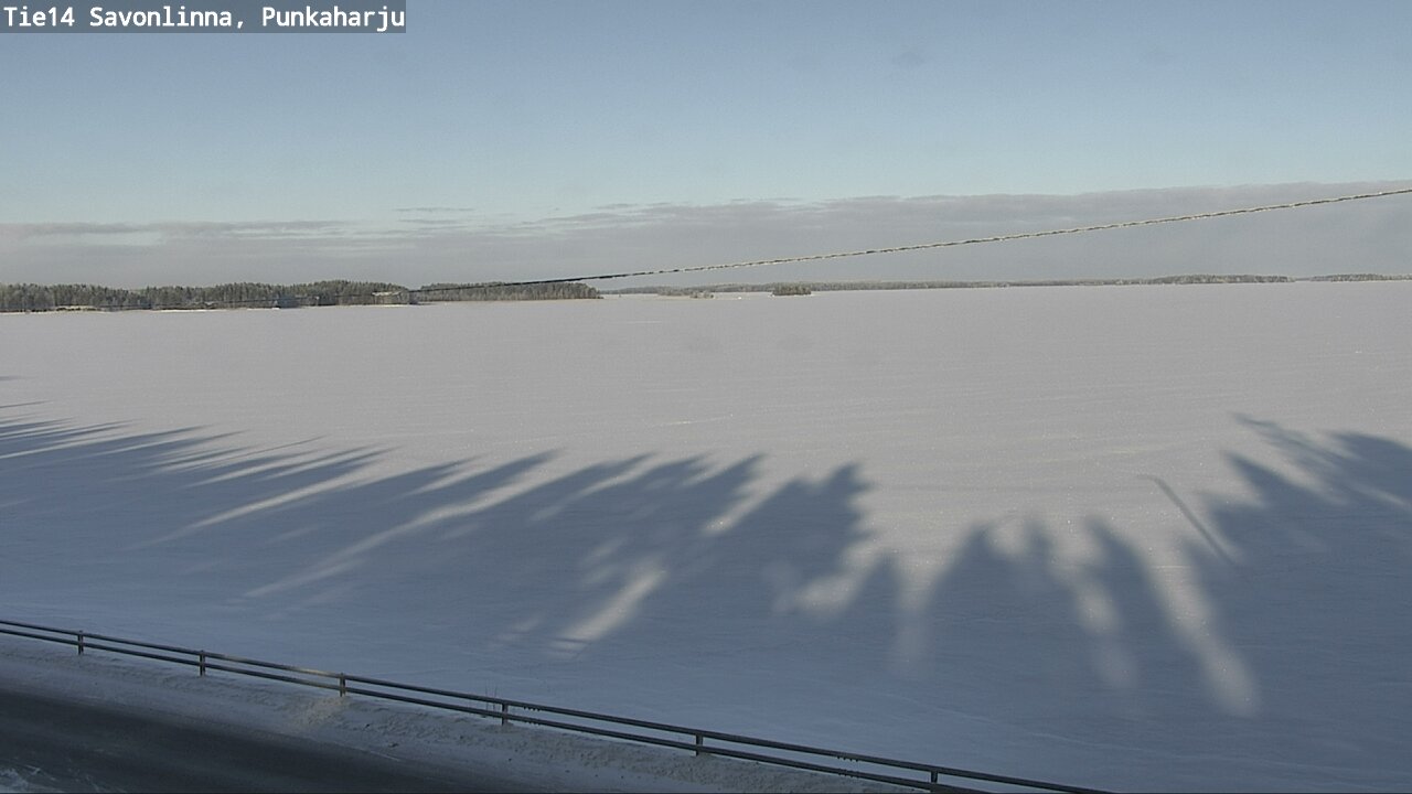 Weather Camera Image Road 14 Savonlinna, Punkaharju, Savonlinna, Etelä-Savo