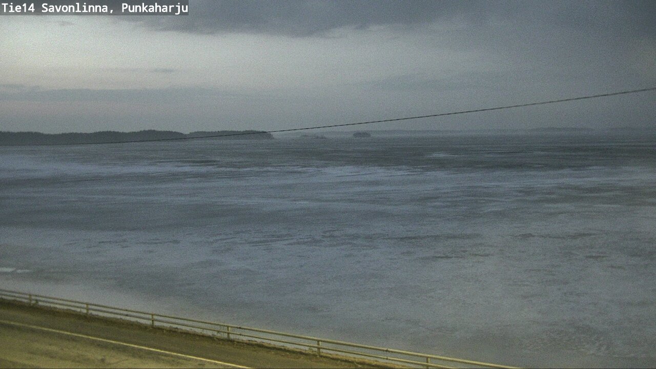 Weather Camera Image Väg 14 Savonlinna, Punkaharju, Savonlinna, Etelä-Savo