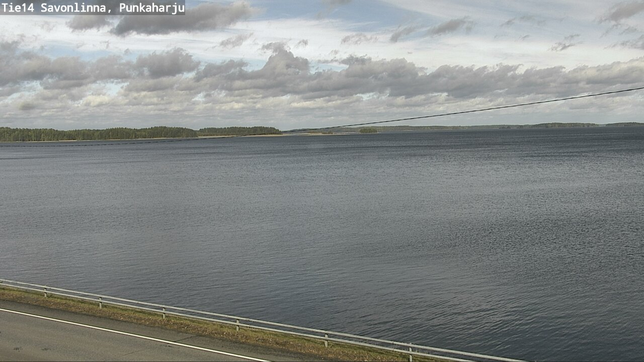 Weather Camera Image Road 14 Savonlinna, Punkaharju, Savonlinna, Etelä-Savo