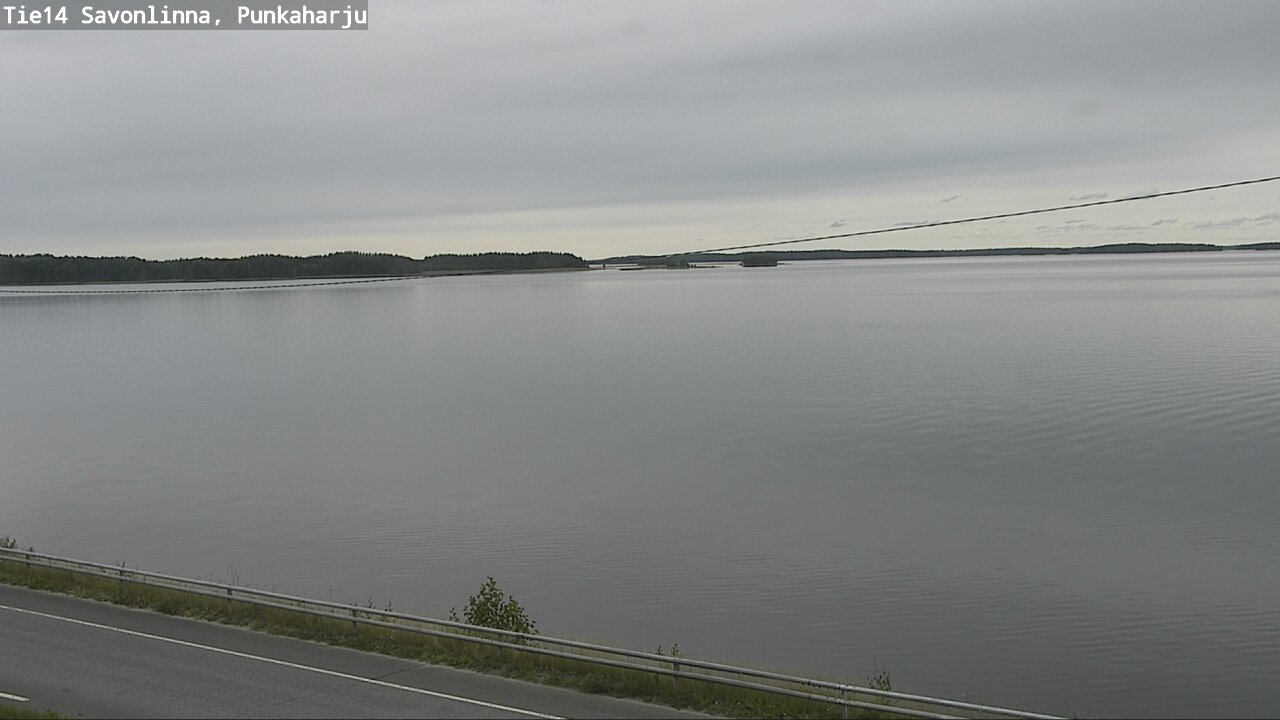 Weather Camera Image Road 14 Savonlinna, Punkaharju, Savonlinna, Etelä-Savo