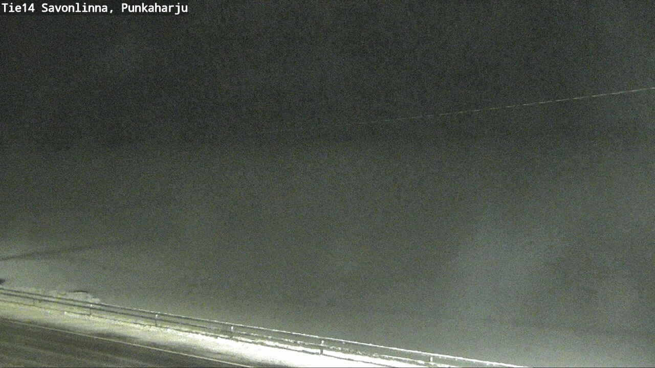 Weather Camera Image Väg 14 Savonlinna, Punkaharju, Savonlinna, Etelä-Savo