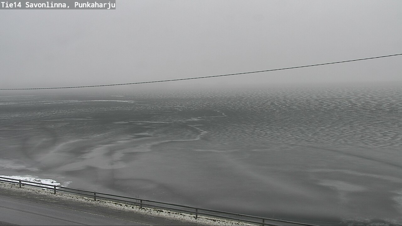Weather Camera Image Väg 14 Savonlinna, Punkaharju, Savonlinna, Etelä-Savo