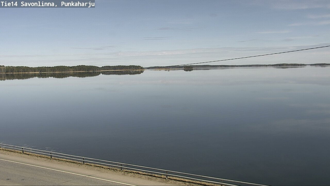 Weather Camera Image Road 14 Savonlinna, Punkaharju, Savonlinna, Etelä-Savo