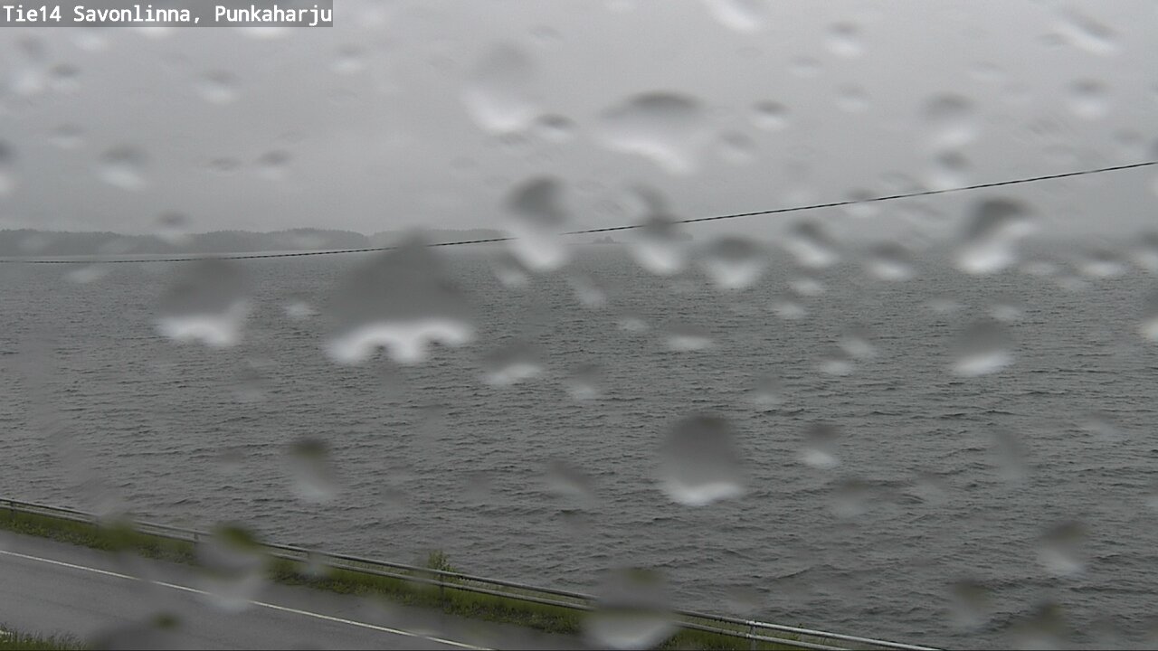 Weather Camera Image Road 14 Savonlinna, Punkaharju, Savonlinna, Etelä-Savo